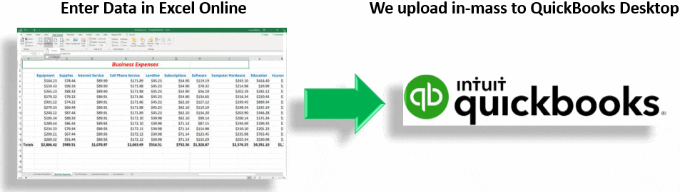 Excel to QuickBooks Desktop Integration